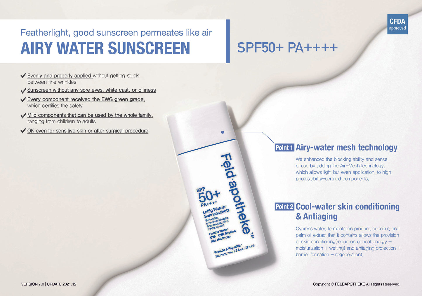 Feld Apotheke Sunscreen 50+